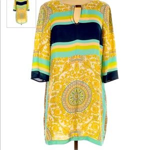 Zara Paisley mini dress